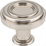 Jeffrey Alexander 317SN 317 Lafayette 1-3/8" Zinc Cabinet Knob Satin Nickel