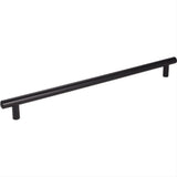 Jeffrey Alexander 370MB 370 Key West 14-9/16" Steel Cabinet Pull Matte Black