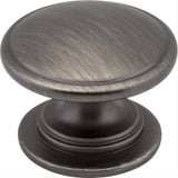 Jeffrey Alexander 3980-BNBDL Durham 1-1/4" Zinc Cabinet Knob Brushed Pewter
