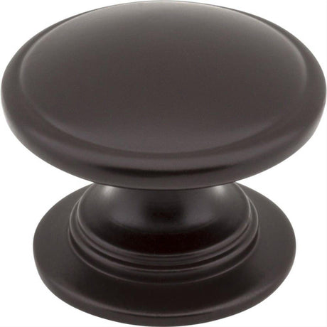 Jeffrey Alexander 3980-ORB Durham 1-1/4" Zinc Cabinet Knob Dark Bronze