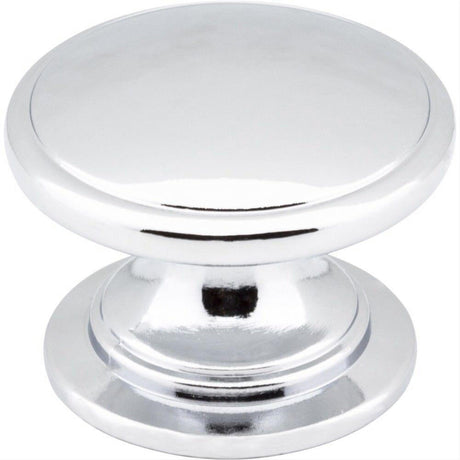 Jeffrey Alexander 3980-PC Durham 1-1/4" Zinc Cabinet Knob Polished Chrome
