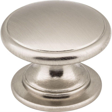 Jeffrey Alexander 3980-SN Durham 1-1/4" Zinc Cabinet Knob Satin Nickel