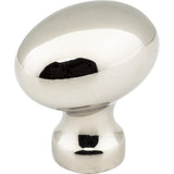 Jeffrey Alexander 3990-NI Bordeaux 1-3/16" Zinc Cabinet Knob Polished Nickel
