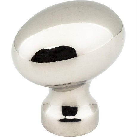 Jeffrey Alexander 3990-NI Bordeaux 1-3/16" Zinc Cabinet Knob Polished Nickel