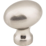 Jeffrey Alexander 3990-SN Bordeaux 1-3/16" Zinc Cabinet Knob Satin Nickel