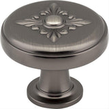 Jeffrey Alexander 417BNBDL 417 Lafayette 1-3/8" Zinc Baroque Cabinet Knob Brushed Pewter