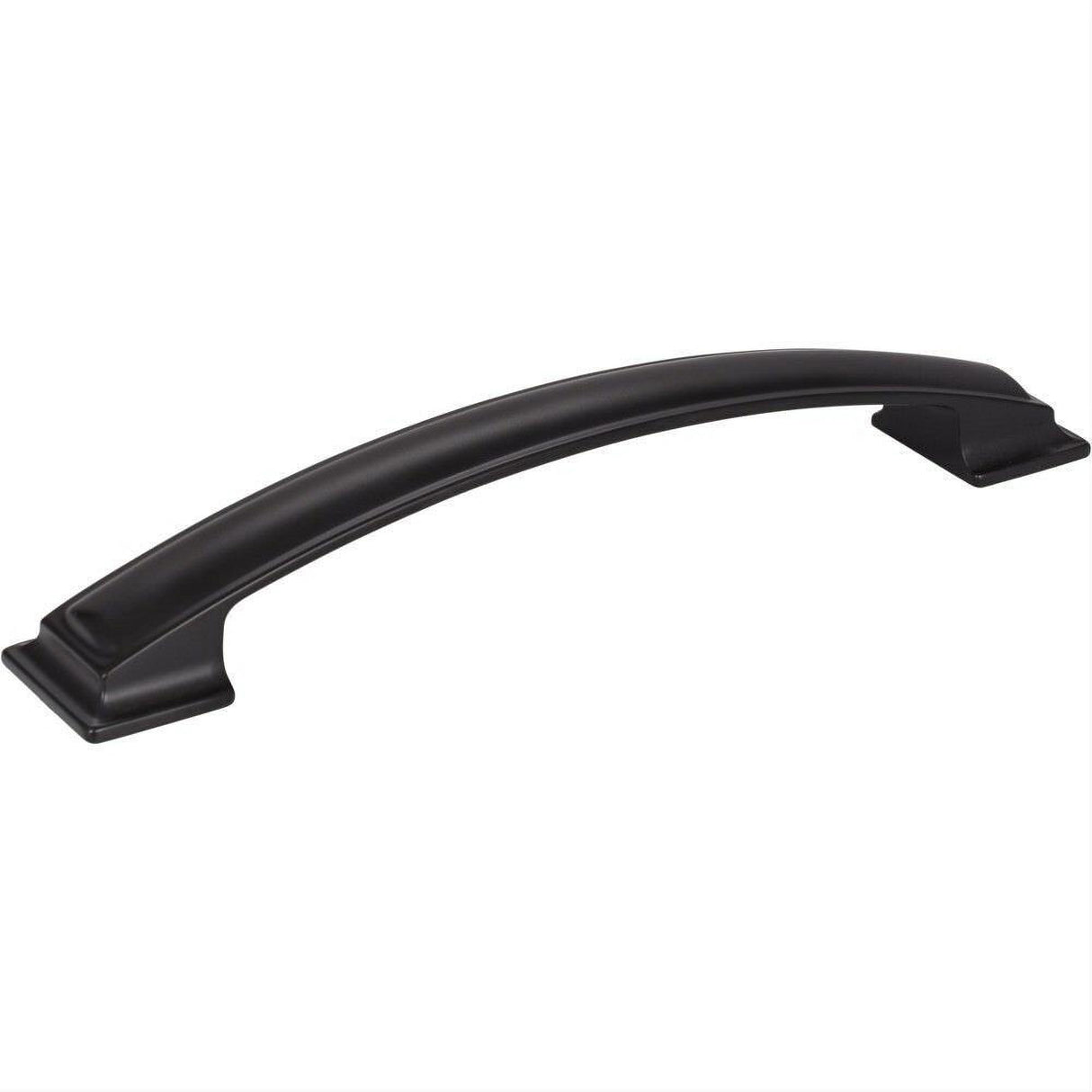 Jeffrey Alexander 435-160MB-160 Annadale 7-5/8" Zinc Pillow Top Cabinet Pull Matte Black