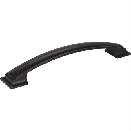 Jeffrey Alexander 435-160MB-160 Annadale 7-5/8" Zinc Pillow Top Cabinet Pull Matte Black