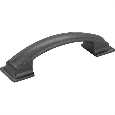 Jeffrey Alexander 435-96DACM-96 Annadale 5" Zinc Pillow Top Cabinet Pull Gun Metal