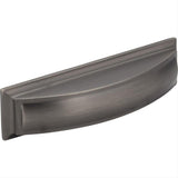 Jeffrey Alexander 436-96BNBDL-96 Annadale 5" Zinc Pillow Top Cabinet Cup Pull Brushed Pewter