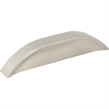 Jeffrey Alexander 484-396SN-396 Elara 4-9/16" Zinc Cabinet Pull Satin Nickel