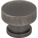 Jeffrey Alexander 484BNBDL 484 Elara 1-1/4" Zinc Cabinet Knob Brushed Pewter