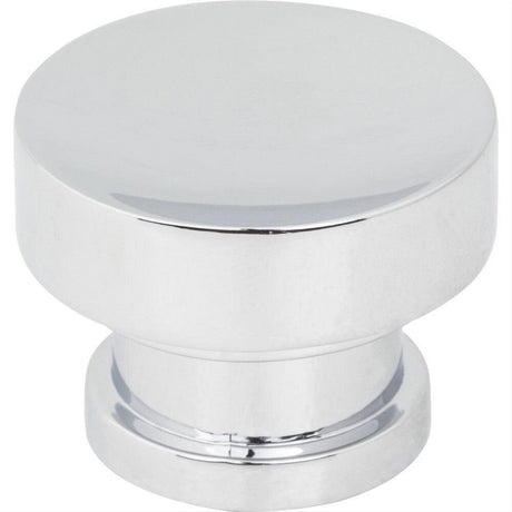 Jeffrey Alexander 484PC 484 Elara 1-1/4" Zinc Cabinet Knob Polished Chrome