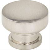 Jeffrey Alexander 484SN 484 Elara 1-1/4" Zinc Cabinet Knob Satin Nickel