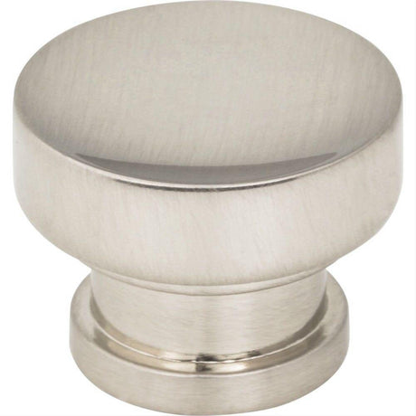 Jeffrey Alexander 484SN 484 Elara 1-1/4" Zinc Cabinet Knob Satin Nickel