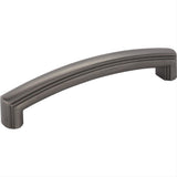 Jeffrey Alexander 519-128BNBDL-128 Delgado 5-9/16" Zinc Cabinet Pull Brushed Pewter