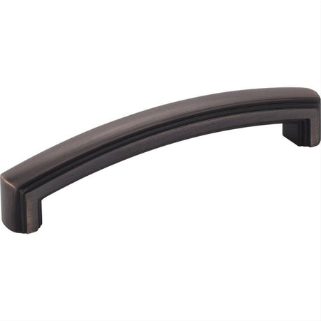 Jeffrey Alexander 519-128DBAC-128 Delgado 5-9/16" Zinc Cabinet Pull Brushed Oil Rubbed Bronze