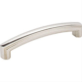 Jeffrey Alexander 519-128NI-128 Delgado 5-9/16" Zinc Cabinet Pull Polished Nickel