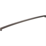Jeffrey Alexander 519-18BNBDL-18 Delgado 18-1/2" Zinc Appliance & Cabinet Pull Brushed Pewter