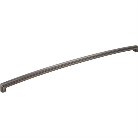 Jeffrey Alexander 519-18BNBDL-18 Delgado 18-1/2" Zinc Appliance & Cabinet Pull Brushed Pewter