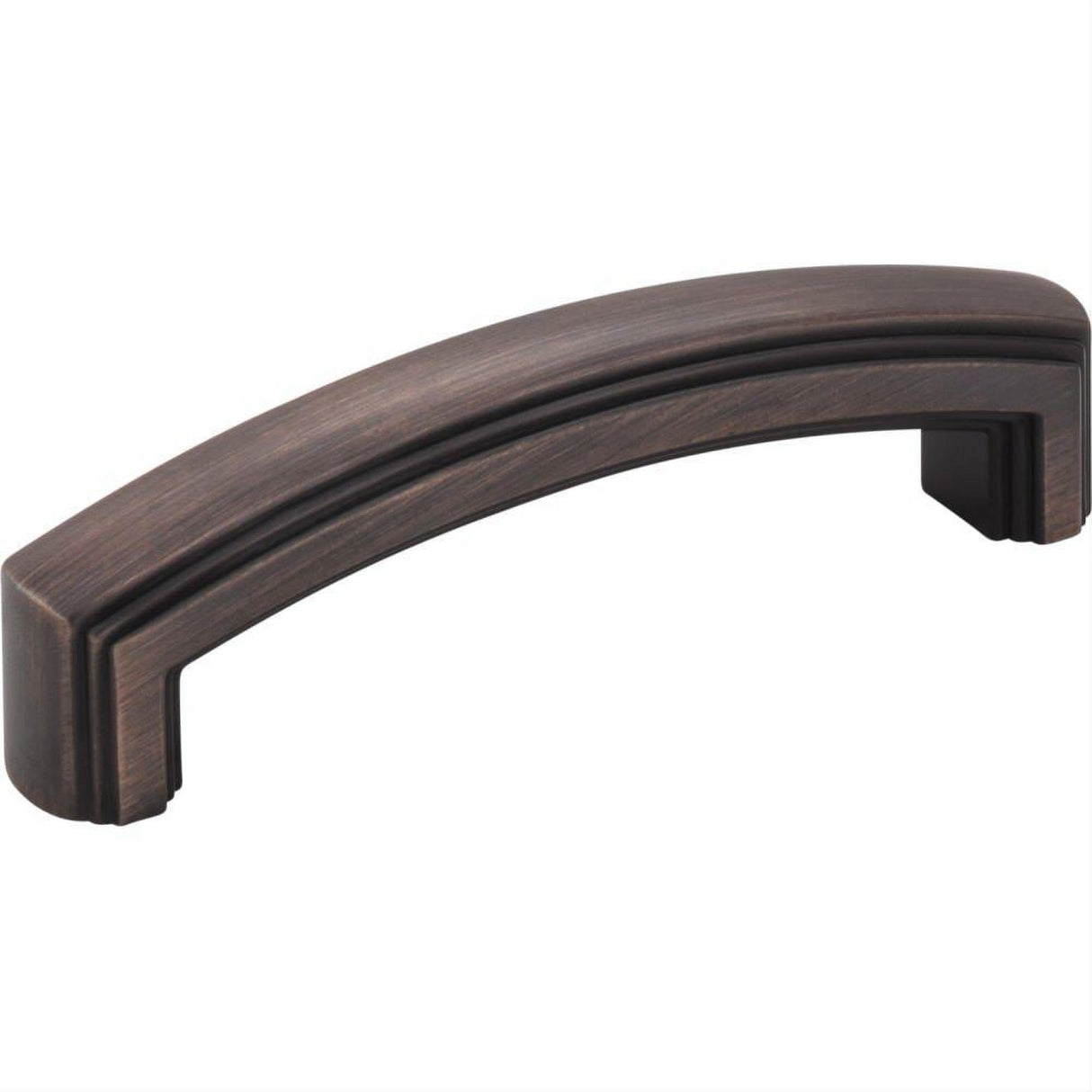 Jeffrey Alexander 519-96DBAC-96 Delgado 4-1/4" Zinc Cabinet Pull Brushed Oil Rubbed Bronze