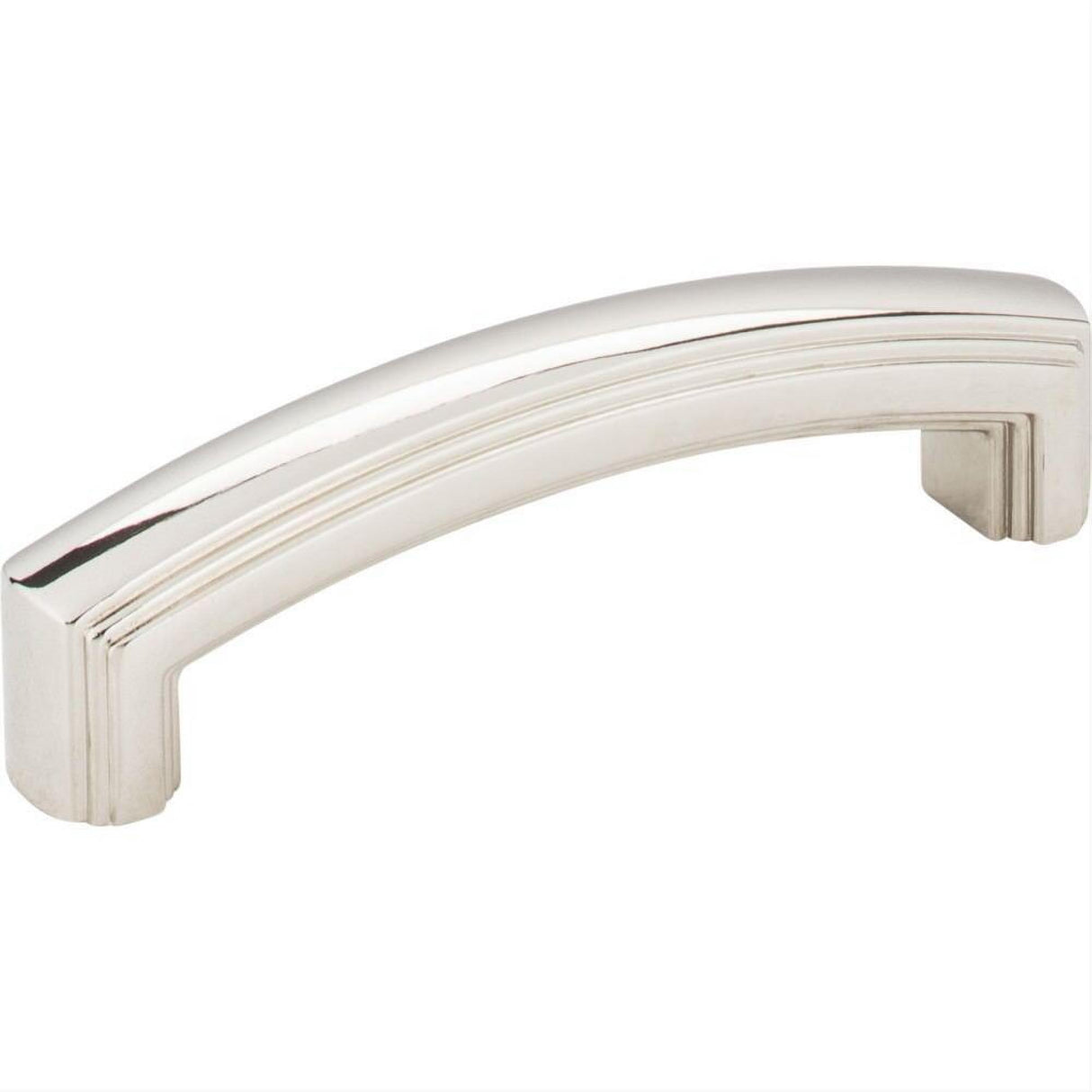 Jeffrey Alexander 519-96NI-96 Delgado 4-1/4" Zinc Cabinet Pull Polished Nickel