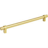 Jeffrey Alexander 5224BG 5224 Key Grande 10-3/8" Steel Cabinet Pull Brushed Gold