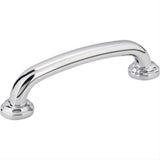 Jeffrey Alexander 527PC 527 Bremen 1 4-5/8" Zinc Cabinet Pull Polished Chrome
