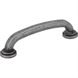 Jeffrey Alexander 527SIM 527 Bremen 1 4-5/8" Zinc Cabinet Pull Distressed Antique Silver