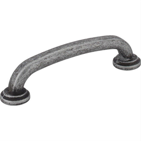 Jeffrey Alexander 527SIM 527 Bremen 1 4-5/8" Zinc Cabinet Pull Distressed Antique Silver