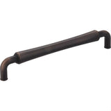 Jeffrey Alexander 537-160DBAC-160 Bremen 2 6-11/16" Zinc Cabinet Pull Brushed Oil Rubbed Bronze