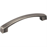 Jeffrey Alexander 549-128BNBDL-128 Merrick 5-1/2" Zinc Cabinet Pull Brushed Pewter