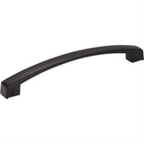 Jeffrey Alexander 549-160MB-160 Merrick 6-3/4" Zinc Cabinet Pull Matte Black