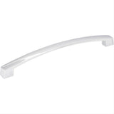 Jeffrey Alexander 549-192PC-192 Merrick 8" Zinc Cabinet Pull Polished Chrome