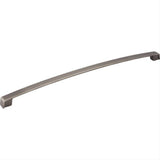 Jeffrey Alexander 549-320BNBDL-320 Merrick 13-1/16" Zinc Cabinet Pull Brushed Pewter