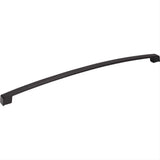 Jeffrey Alexander 549-320MB-320 Merrick 13-1/16" Zinc Cabinet Pull Matte Black
