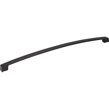 Jeffrey Alexander 549-320MB-320 Merrick 13-1/16" Zinc Cabinet Pull Matte Black