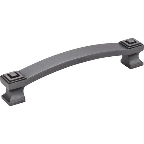 Jeffrey Alexander 585-128DACM-128 Delmar 5-13/16" Zinc Cabinet Pull Gun Metal
