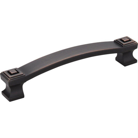 Jeffrey Alexander 585-128DBAC-128 Delmar 5-13/16" Zinc Cabinet Pull Brushed Oil Rubbed Bronze