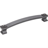Jeffrey Alexander 585-160DACM-160 Delmar 7-1/16" Zinc Cabinet Pull Gun Metal