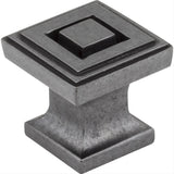 Jeffrey Alexander 585DACM 585 Delmar 1" Zinc Cabinet Knob Gun Metal