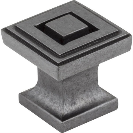 Jeffrey Alexander 585DACM 585 Delmar 1" Zinc Cabinet Knob Gun Metal