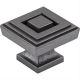 Jeffrey Alexander 585L-DACM Delmar 1-1/4" Zinc Large Cabinet Knob Gun Metal