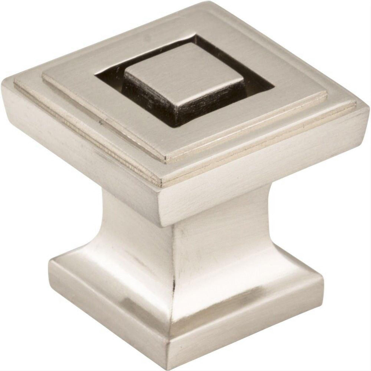 Jeffrey Alexander 585SN 585 Delmar 1" Zinc Cabinet Knob Satin Nickel