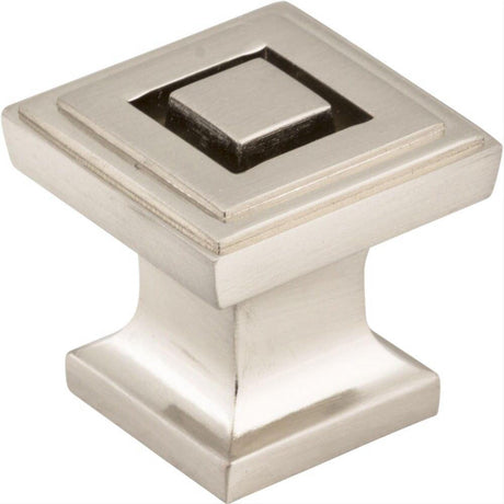 Jeffrey Alexander 585SN 585 Delmar 1" Zinc Cabinet Knob Satin Nickel