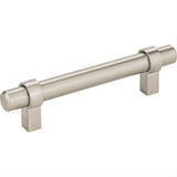 Jeffrey Alexander 596SN 596 Key Grande 5-3/8" Steel Cabinet Pull Satin Nickel
