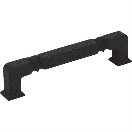 Jeffrey Alexander 602-128BLK-128 Tahoe 5-13/16" Zinc Cabinet Pull Black