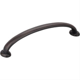 Jeffrey Alexander 650-128DBAC-128 Hudson 5-5/8" Zinc Cabinet Pull Brushed Oil Rubbed Bronze