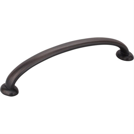 Jeffrey Alexander 650-128DBAC-128 Hudson 5-5/8" Zinc Cabinet Pull Brushed Oil Rubbed Bronze