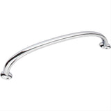 Jeffrey Alexander 650-160PC-160 Hudson 6-15/16" Zinc Cabinet Pull Polished Chrome